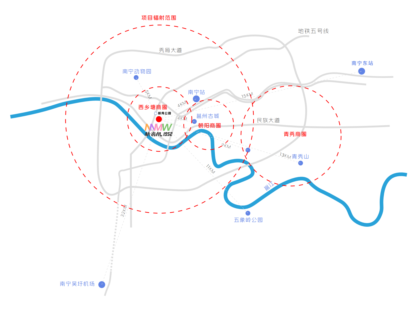 新南机1952项目区位地图